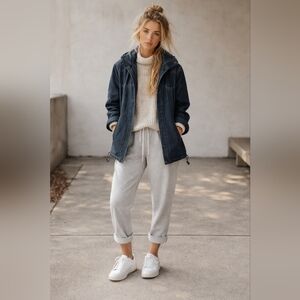 Chip Foster Hooded Denim Anorak Jacket| Chip & Pepper Era(Late 1990s–Early 2000)